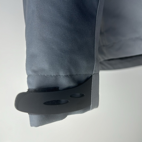 New Era Pinstripe Bowl Yankee Stadium Gray down Jacket Mens Size Small - Picture 5 of 15